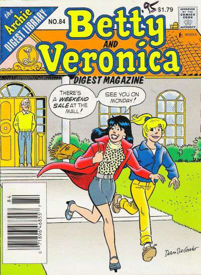 Betty and Veronica Digest Magazine #84