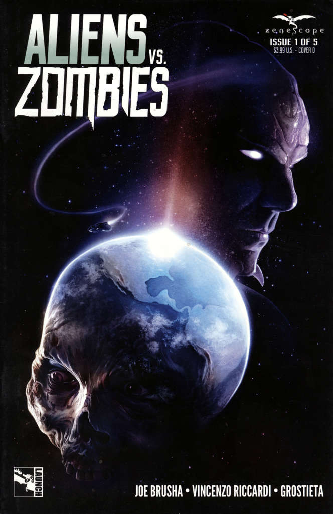 Aliens Vs. Zombies #1 Variation D