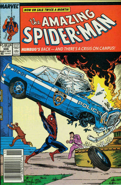 The Amazing Spider-Man #306 Newsstand Edition