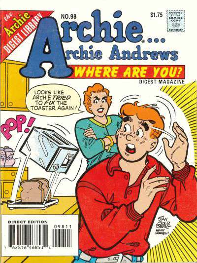 Archie…Archie Andrews, Where Are You? Digest Magazine #98