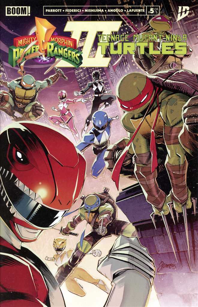 Mighty Morphin Power Rangers/Teenage Mutant Ninja Turtles III #5 Variation A