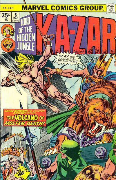 Ka-Zar (2nd Series) #8