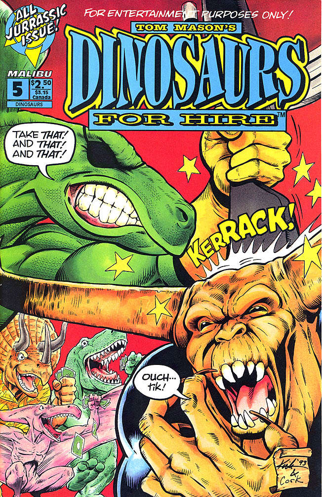 Dinosaurs for Hire (Malibu) #5