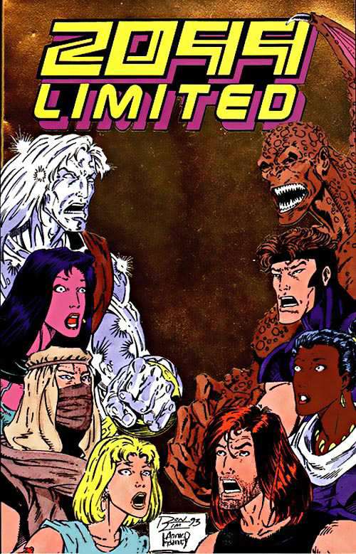 2099 Unlimited Ashcan #1 Variation A