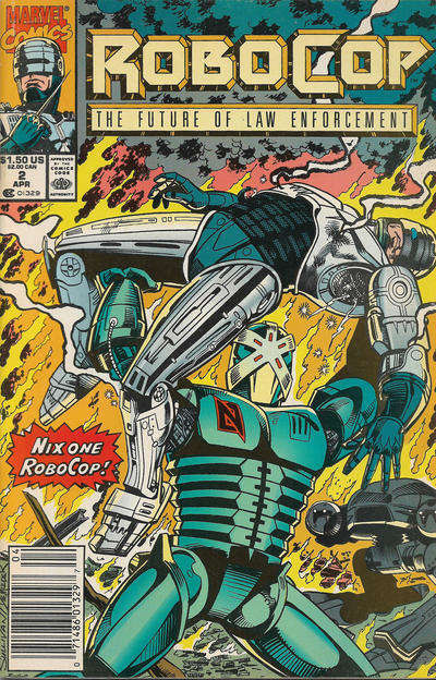 Robocop (Marvel) #2 Newsstand Edition