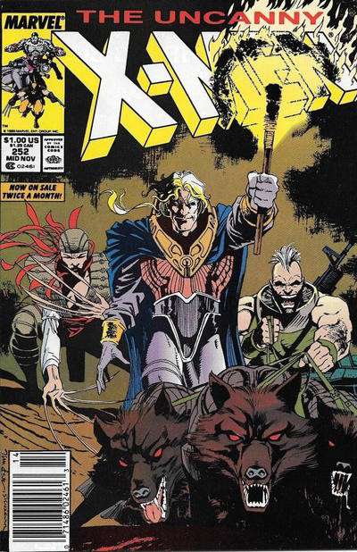 The Uncanny X-Men #252 Newsstand Edition