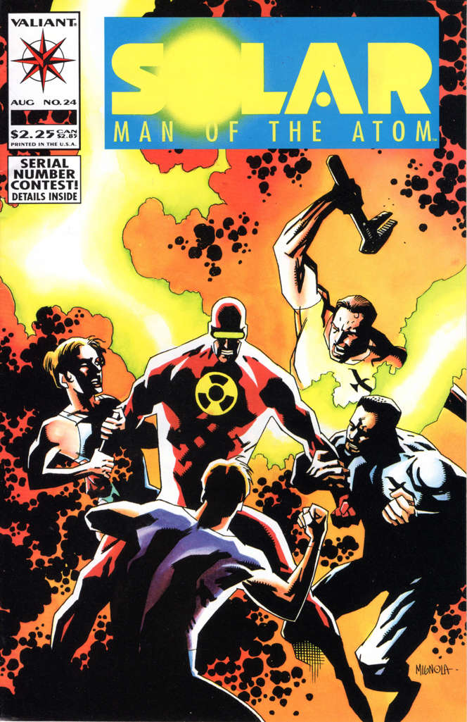 Solar, Man of the Atom #24