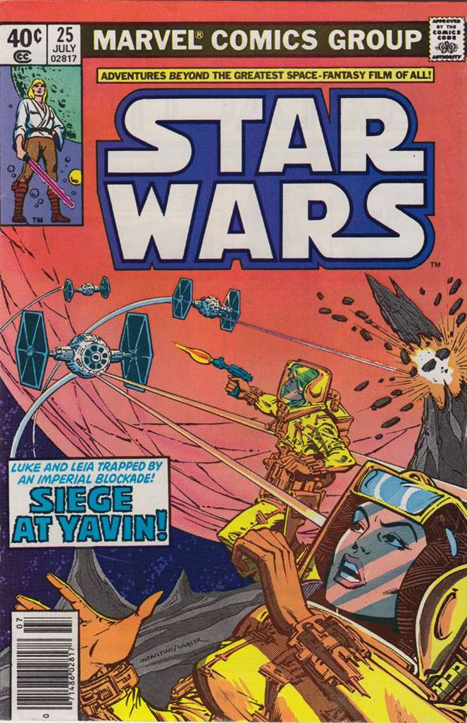 Star Wars #25 Newsstand Edition