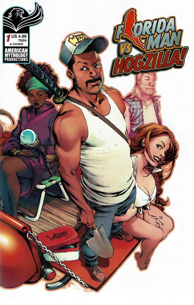 Florida Man Vs. Hogzilla (American Mythology)