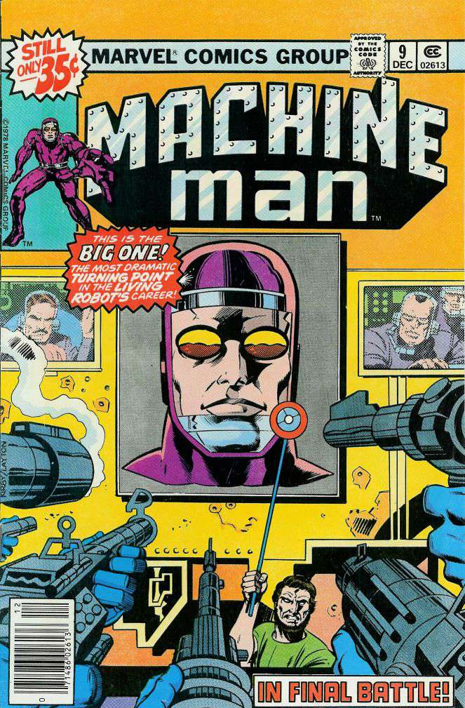 Machine Man #9
