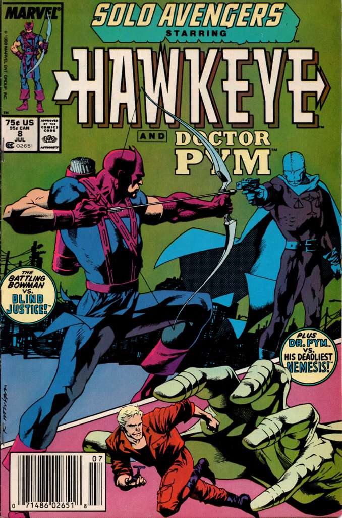 Solo Avengers #8 Newsstand Edition