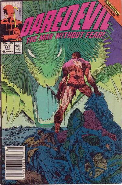 Daredevil #265 Newsstand Edition