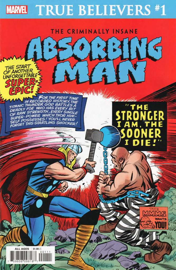 True Believers: The Criminally Insane—Absorbing Man