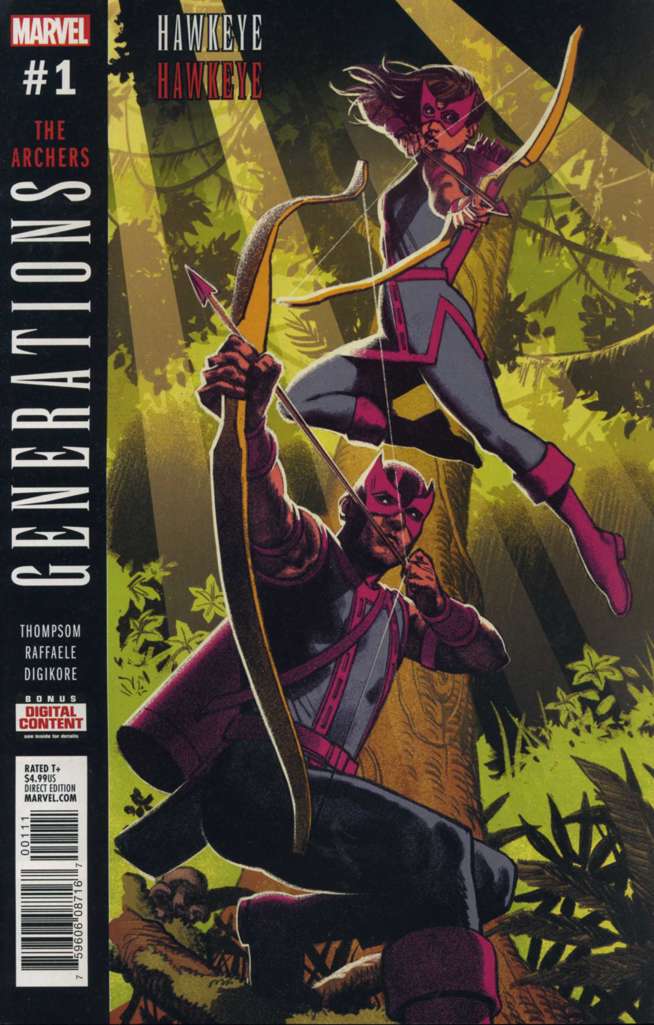 Generations: Hawkeye & Hawkeye #1