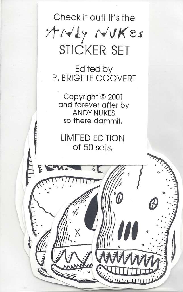 Andy Nukes Sticker Set
