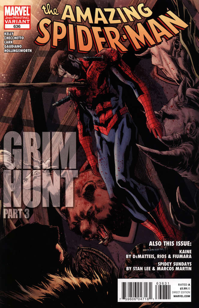 The Amazing Spider-Man #636  - 2nd printing