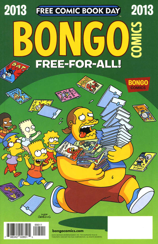 Bongo Comics Free-For-All! Free Comic Book Day #2013