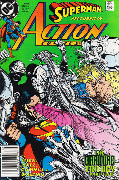 Action Comics #648 Newsstand Edition