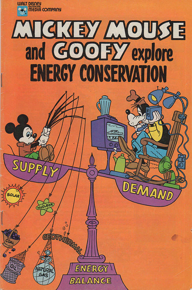 Mickey Mouse and Goofy Explore Energy Conservation