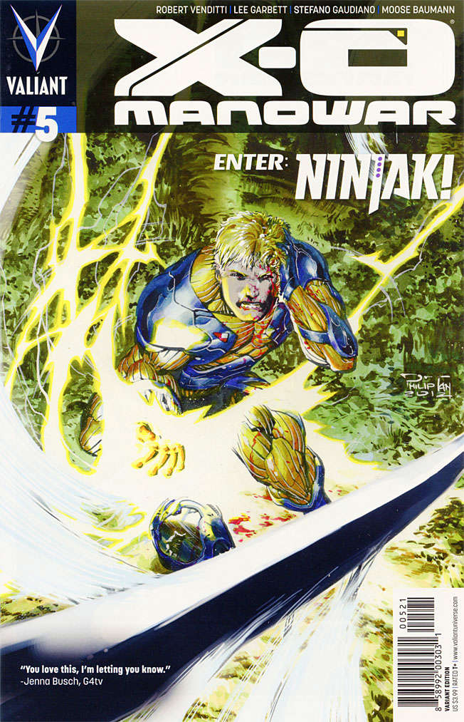 X-O Manowar (3rd Series) #5 Variation A