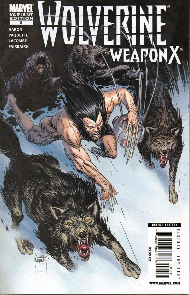 Wolverine Weapon X (2nd Series) #6 Variation A