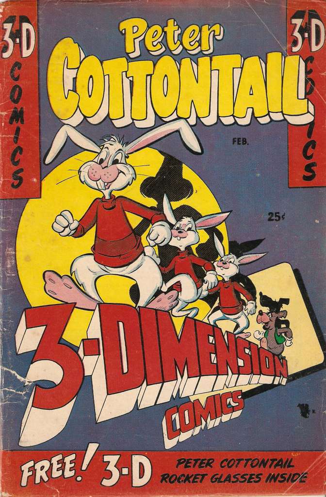 Peter Cottontail Three Dimension Comics