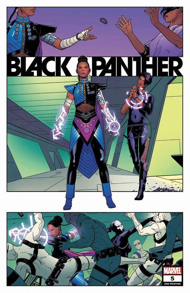 Black Panther (7th Series) #5  - 2nd printing