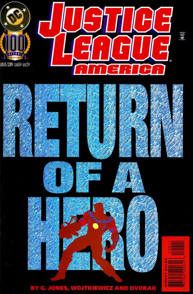 Justice League America #100 Special Cover