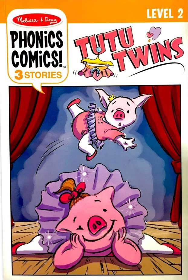 Phonics Comics: Tutu Twins