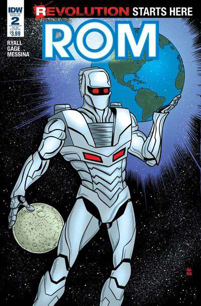 ROM (IDW) #2 Variation A