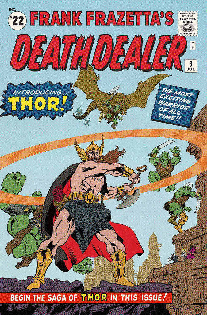 Death Dealer (Frank Frazetta’s…, 2nd Series) #3 Variation C