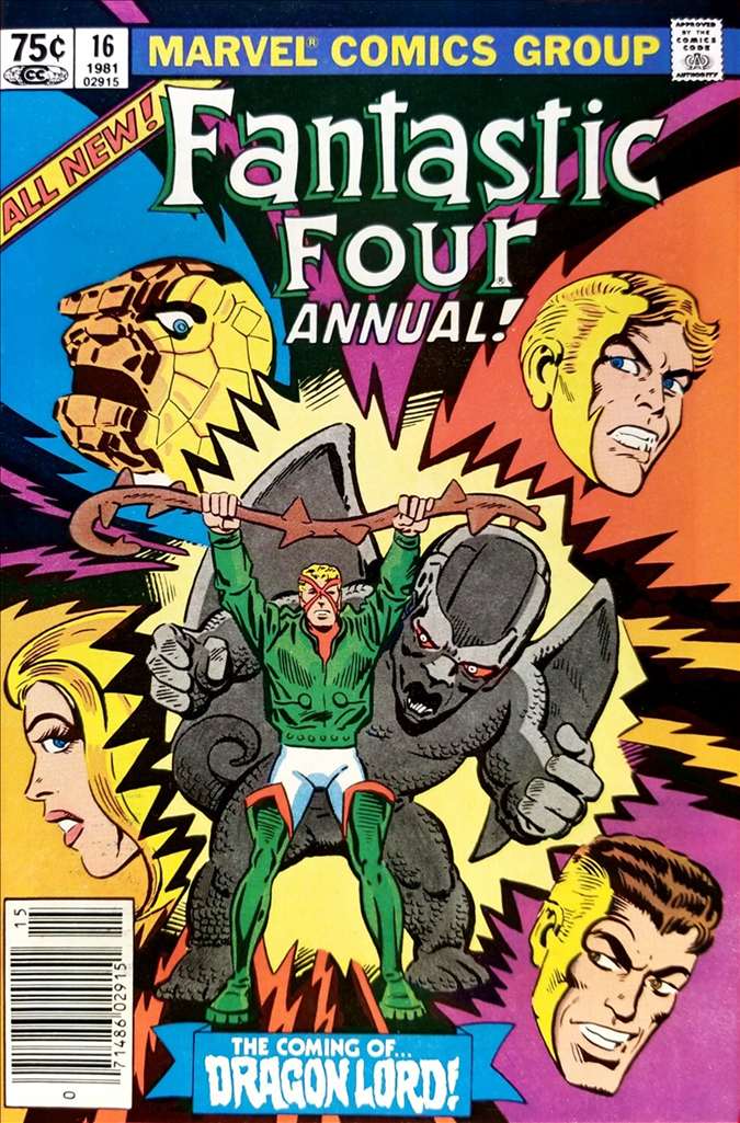 Fantastic Four (Vol. 1) Annual #16 Newsstand Edition