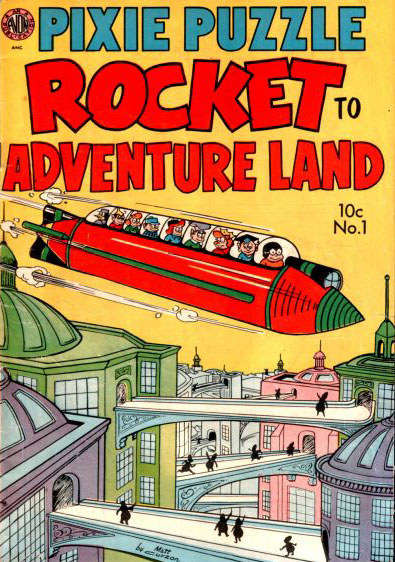 Pixie Puzzle Rocket to Adventureland