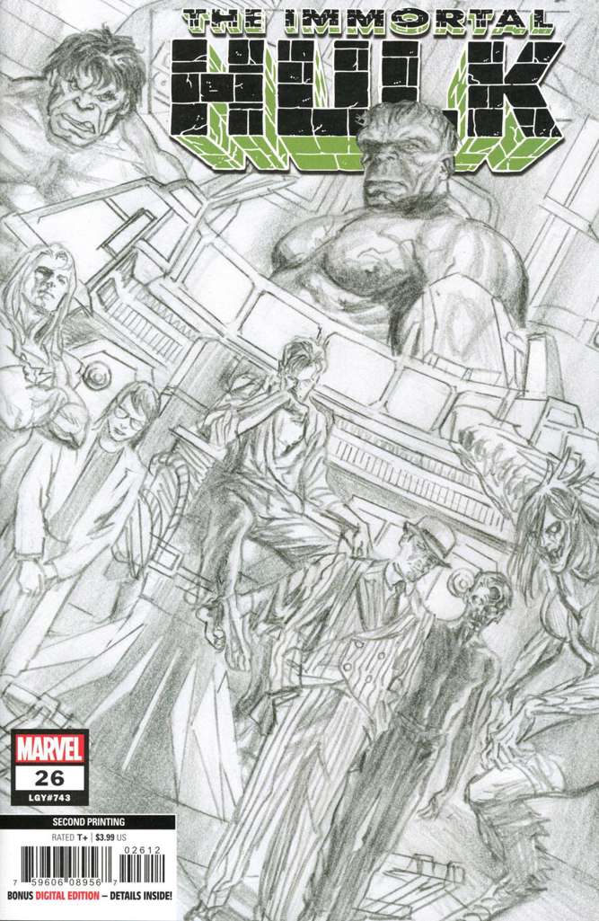 Immortal Hulk #26  - 2nd printing