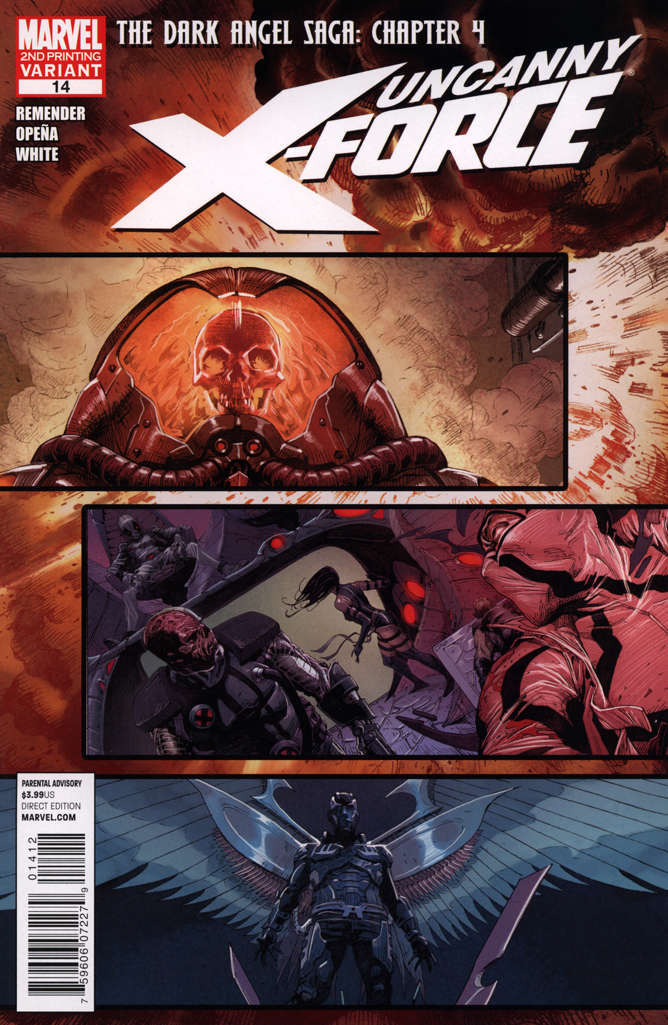 Uncanny X-Force #14  - 2nd printing
