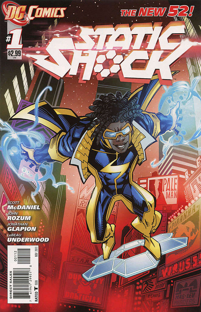 Static Shock #1  - 2nd printing