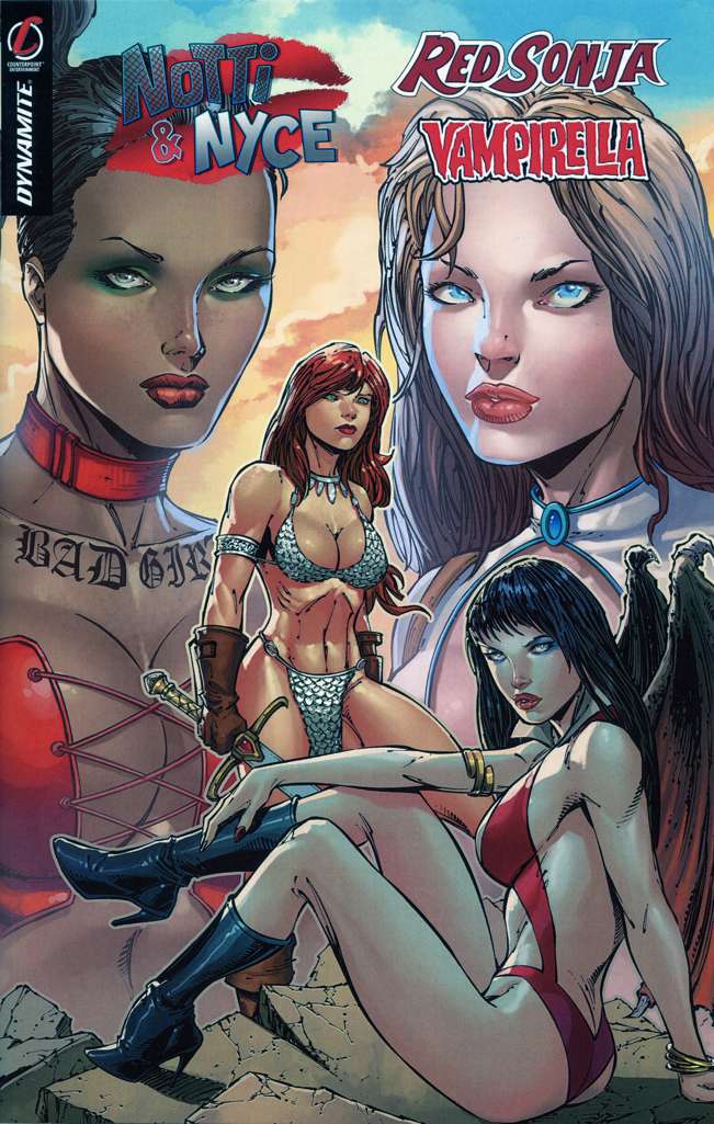 Notti &amp; Nyce Red Sonja Vampirella