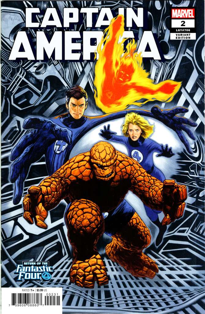 Captain America (9th Series) #2 Variation B