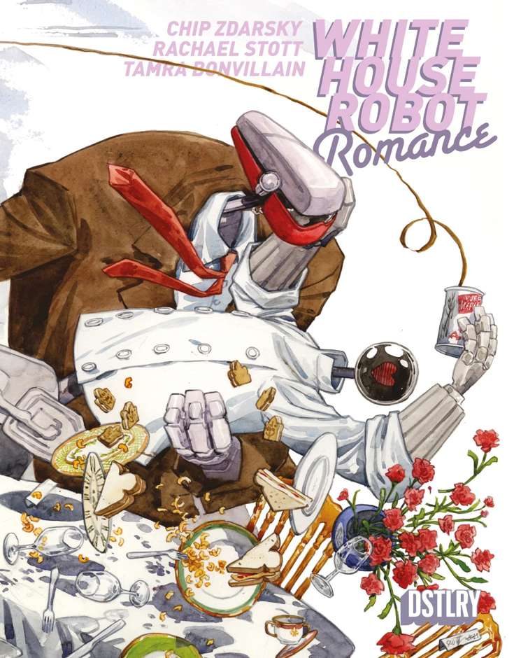 White House Robot Romance #1 Variation B
