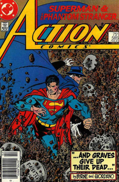 Action Comics #585 Newsstand Edition