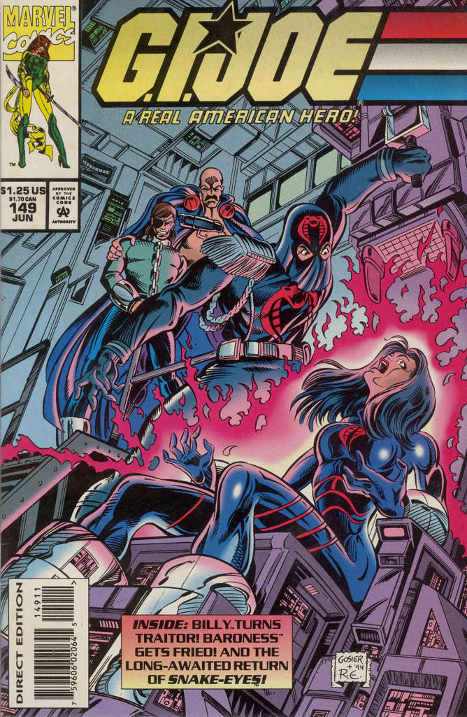 G.I. Joe, a Real American Hero #149