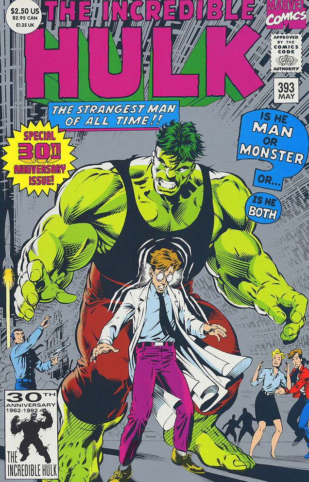 The Incredible Hulk #393  - 2nd printing