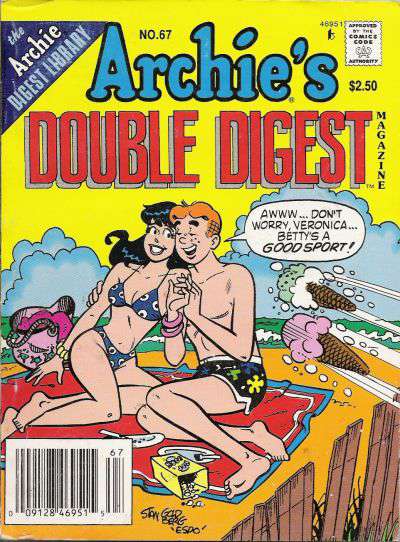 Archie’s Double Digest Magazine #67 Newsstand Edition