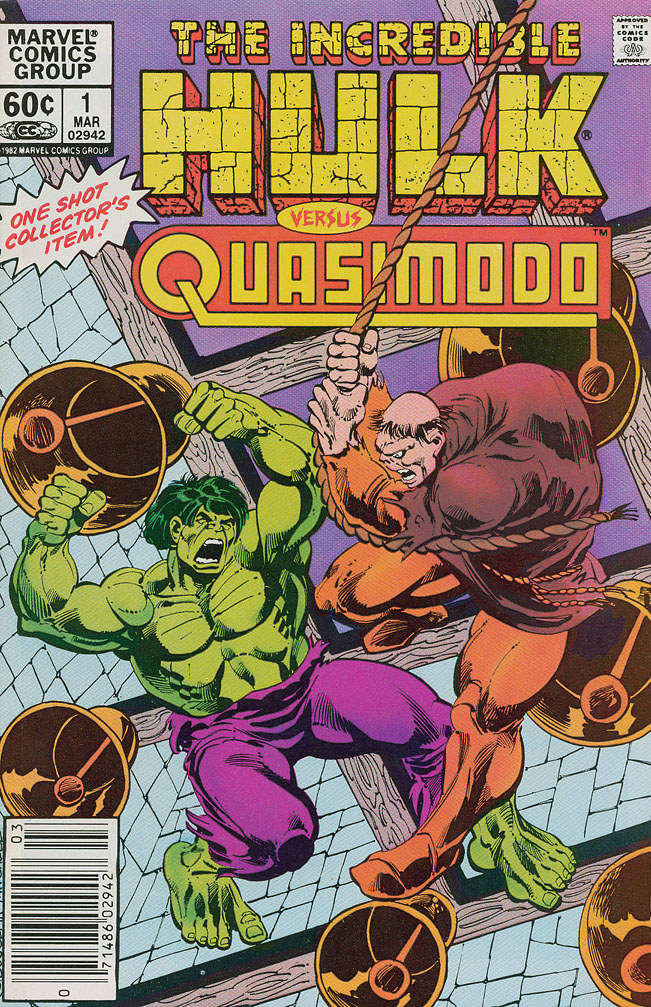 The Incredible Hulk Versus Quasimodo #1