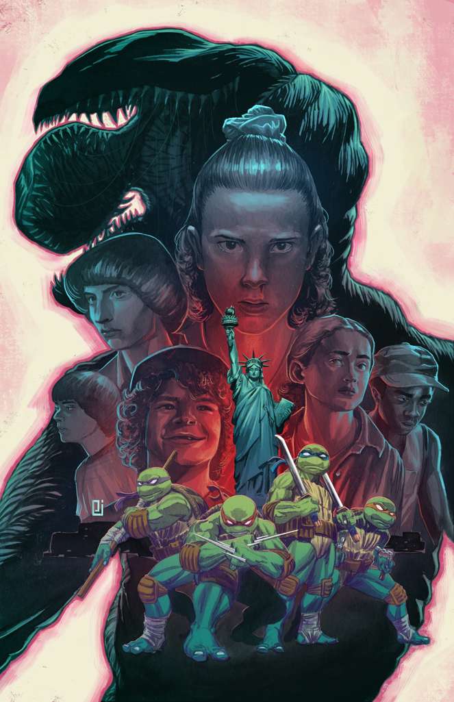 Teenage Mutant Ninja Turtles X Stranger Things #1 Variation O