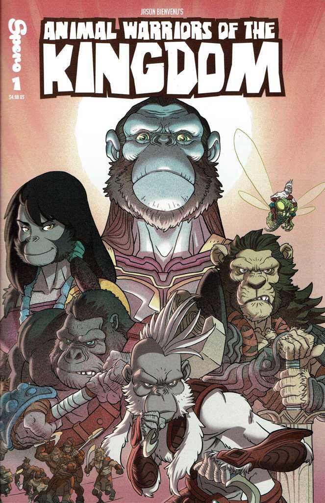 Animal Warriors of the Kingdom #1 Variation A