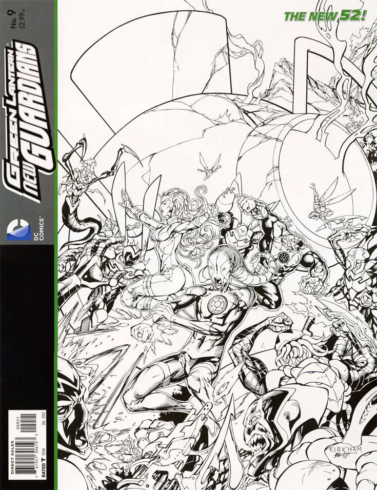 Green Lantern: New Guardians #9 Variation A