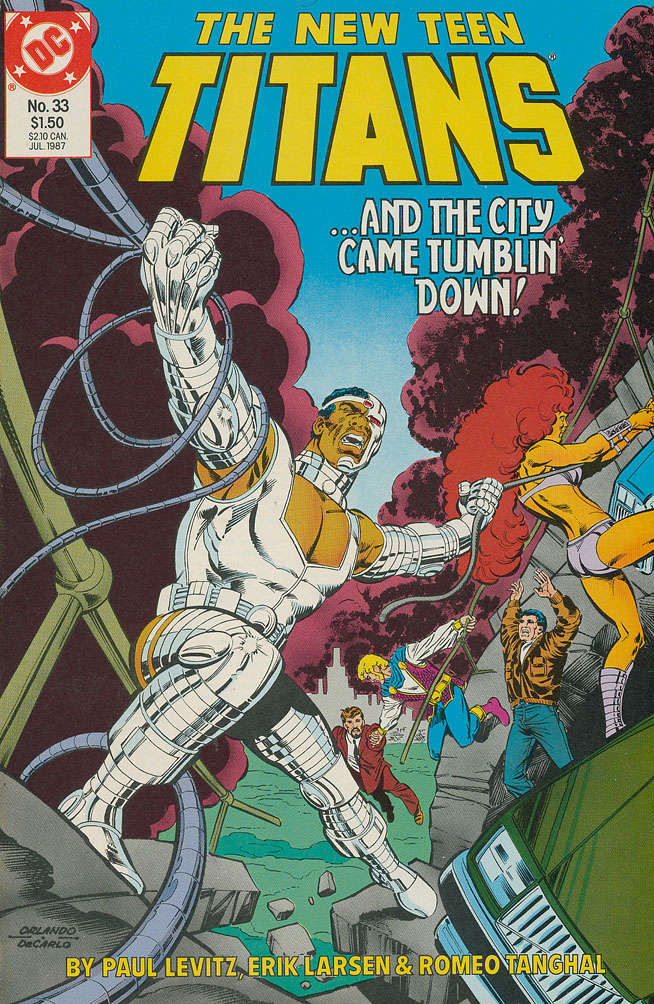 The New Teen Titans (2nd Series) #33