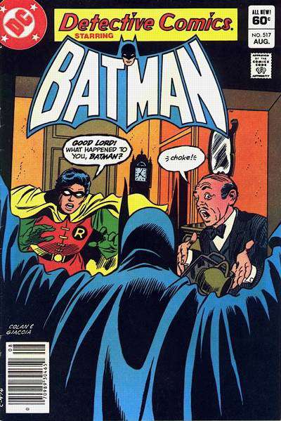 Detective Comics #517 Newsstand Edition