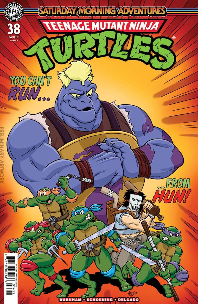 Teenage Mutant Ninja Turtles: Saturday Morning Adventures Continued #38 Variation B